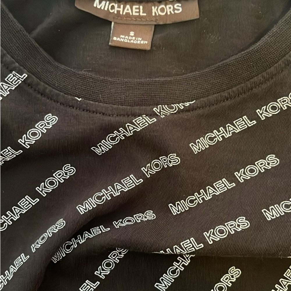 Michael Kors Black Logo T-Shirt